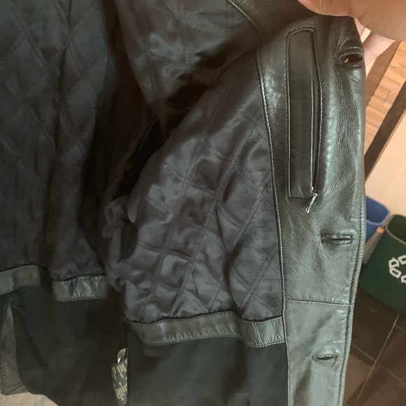 Marc New York Men’s leather Jacket Medium - Picture 3 of 5